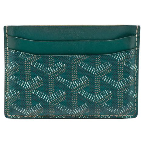 goyard porte carte matiere|porte carte goyard.